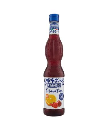 FABBRI 1905 - Sirop de Grenadine. Ar me naturel pour des boissons rafra chissantes pour garnir des glaces ou pour affiner des recettes de cuisine et de p tisserie 560ml