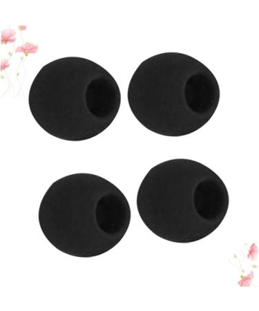 VANZACK 4 Pcs Black Noise Reduction Earplugs Size 3 - Ultimate Comfort & Sound Protection for All | International Shipping Available - Buy Online on GoSupps.com