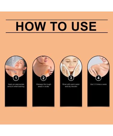 Himalayan Salt Body Scrub Exfoliating Moisturizing Polish Deep Cleansing Gentle Body Exfoliator for Smooth Soft Skin  - Buy Online on GoSupps.com