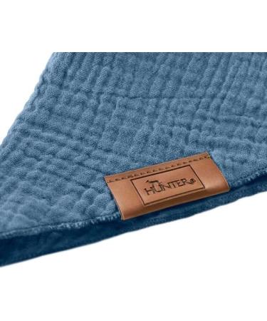 HUNTER Triangular Scarf NOLA - Blue SS Size | Stylish International Shipping Available - Buy Online on GoSupps.com