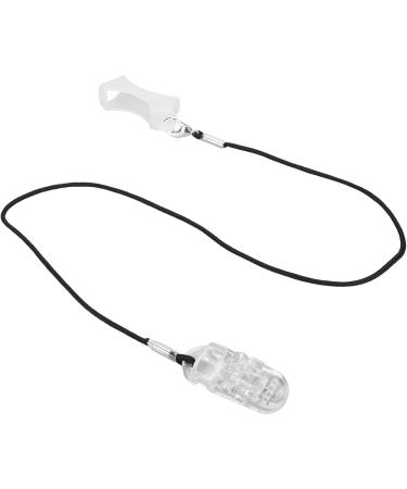 Verdant Touch Hearing Aid Protection Clip - Transparent Nylon Lanyard Single Ear Holder for Secure Fit - Buy Online on GoSupps.com