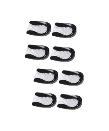 4 Pairs Cellular Heel Pad Foot Pad Shoes Pad Feet Protector Shoe Cushion Heel Sticker Anti-Abrasion Cup Heel Insole Heel Shock-adsorbing Pad Foot Supply Half Yard Pad Rear Heel Pad