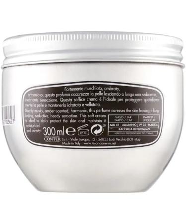 Tesori d'Oriente Crema Corpo Muschio Bianco Body Cream White Musk 300 ml + 1 x Felce Azzurra Talcum Powder 100 g Pack of 6 - Buy Online on GoSupps.com