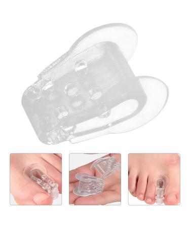 Healeved Relief Bunion Spacers - 4 Pairs | Toe Separator Gel Pad for Men & Women - Hammer Splint, Overlapping, Cramps, Breathable Design - Buy Online on GoSupps.com