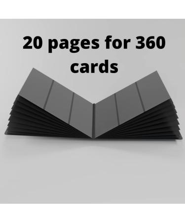 Card Guardian 9-Pocket Trading Card Album - Side Loading Binder for TCG Games (Black) - Buy Online on GoSupps.com