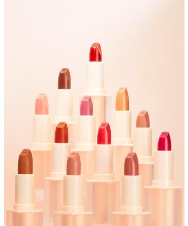 Makeup Revolution Lip Allure Chauffeur Nude Satin-Luxe Lipstick - Long-Lasting Satin Finish - Buy Online on GoSupps.com