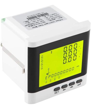 Three-Phase Multifunctional Digital Energy Meter Multi-Function Three-Phase Programmable Electric Power Meter Digital LED Ammeter Voltmeter - Buy Online on GoSupps.com