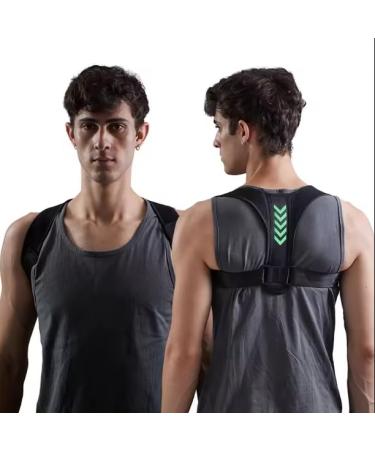 Posture Corrector for Men & Women - Adjustable Back Support Breathable Design for Spine Pain Relief - Buy Online on GoSupps.com