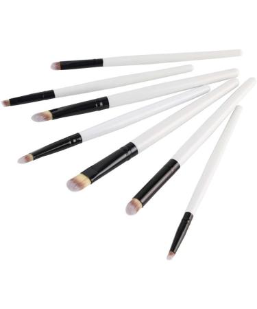 QSMY Blush Brushes For Makeup 7 Makeup Brush Set White Rod Black Tube Three Color Hair Makeup Brush (Color : White) - Buy Online on GoSupps.com
