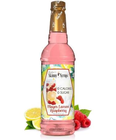 Jordan's Skinny Mixes Sugar Free Syrup Meyers Lemon Raspberry Flavor Fruit Flavored Water Enhancer Drink Mix for Ice Tea Lemonade & More Zero Calorie Flavoring Keto Friendly 750ML 1 Pack - Buy Online on GoSupps.com