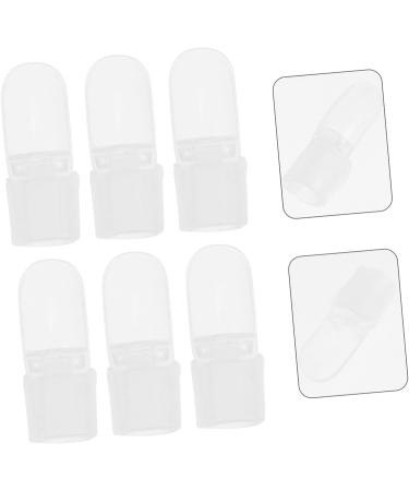 FRCOLOR 40 Pcs Nail Case Soak off Remover Caps Gel Polish Protector Nail Polish Soaker Latex Nail Guard Fingertip Protector Nail Art Tips Cover Shield Reusable Plastic Manicure Barrier 4x2cmx2pcs As Shownx2pcs - Buy Online on GoSupps.com