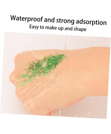 FOMIYES 2pcs Glitter Eyeshadow Palette Glitter Eyeliner Green Makeup Catrina Blue Eye Makeup Halloween Set - Buy Online on GoSupps.com