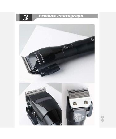 YQYBF Hair Clippers for Men Professional Hair Cutting Kit Cordless Trimmer 4 Guide Combs for Barbers and Stylists - Buy Online on GoSupps.com