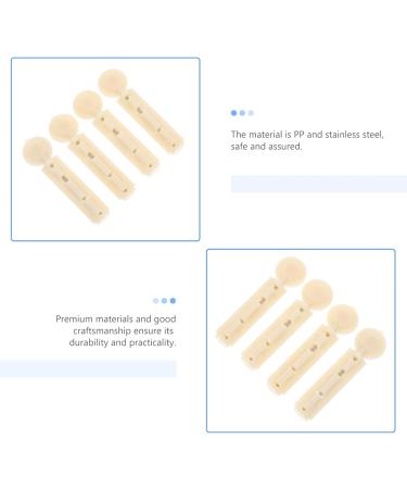 Healifty 150pcs Twist Top Lancets Needle for Blood Glucose Testing - Diabetic Bloodletting Pens (Beige) - Buy Online on GoSupps.com