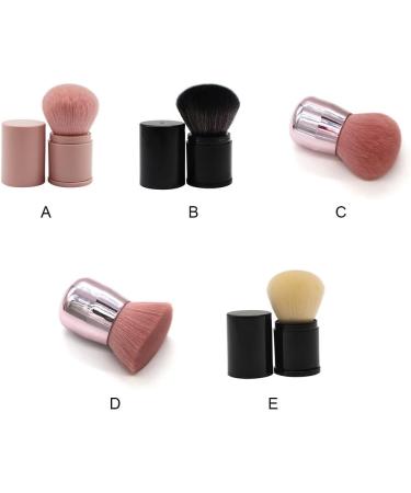 Dajidafu Makeup Brush Retractable Loose Powder Contouring Cosmetic Brushes Short Soft Artificial Fiber Replacement Beauty Make Up Tool Type 4 - Buy Online on GoSupps.com