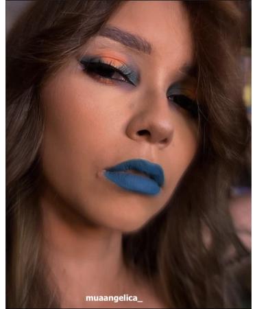 Mynena Ivy Teal Liquid Lipstick - Matte, Long Lasting, Waterproof, Vegan & Cruelty-Free - Buy Online on GoSupps.com