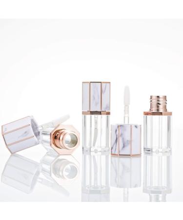 KALLORY 5ml Clear Lip Gloss Tubes with Wand | Bulk Lip Gloss Containers for Women | Empty Lipgloss Containers (5 Pcs) - Buy Online on GoSupps.com