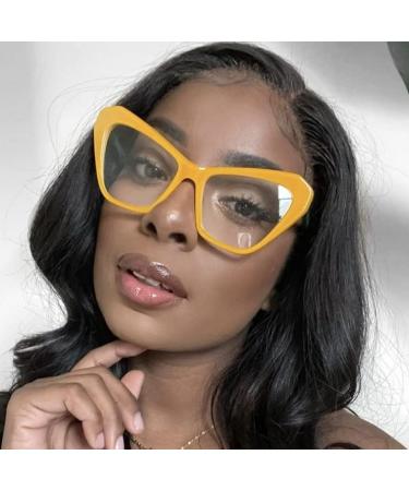 PARWANA Vintage Cat-Eye Reading Glasses - Clear Vision +150 Blue Light Blocking Eyewear for Computer Use - Buy Online on GoSupps.com