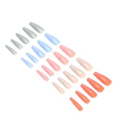 Colorful ABS Fake Nail Tips - Easy to Trim for Home Use | International Shipping Available - Buy Online on GoSupps.com