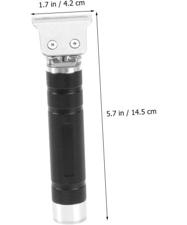 Men's Professional Hair Trimmer | Black Barber Clipper & Mute Beard Trimmer - Simple Design International Shipping - Buy Online on GoSupps.com