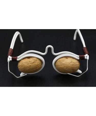 CHENGYIDA Walnut Shell Moxibustion Glasses - Eye Frame for Myopia Relief & Natural Healing - Buy Online on GoSupps.com