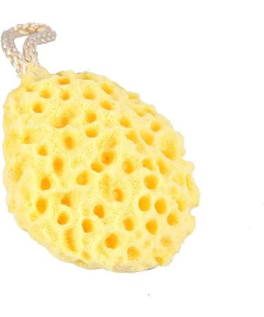 July Summer Gifts Sponge Bath Ball 4 Colors Beauty Soft Scrubber Ball for Body Shower Skin Washing Exfoliator (Yellow) - Buy Online on GoSupps.com