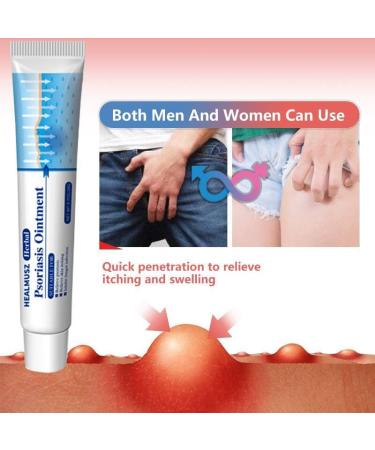 Max Strength Antifungal & Psoriasis Cream 20g - Fast Relief for Tinea Itch Rash & Redness. Intensive Healing Ointment (1-Bottle Pack for mild Care 3-Bottle Pack Recommended) - Buy Online on GoSupps.com