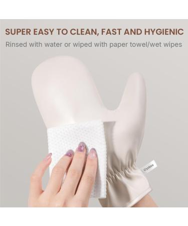 Cryslora Lotion Applicator & Self Tanning Mitt - Reusable Durable No Absorption Anti-Sliding Glove for Even Waste-Free Application of Lotions Oils & Creams (Single Right Hand) - Buy Online on GoSupps.com