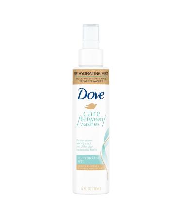 Dove Care Between Washes Restyler Re-Hydrating Mist 6.1 oz