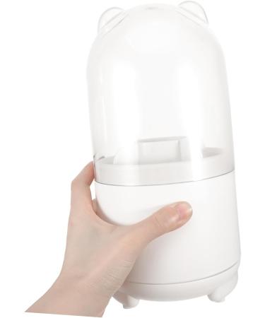 Tofficu Pencil Holder Clear Acrylic Makeup Organizer Pen Holder Eyebrow Pencil Hairbrush To Rotate - Buy Online on GoSupps.com