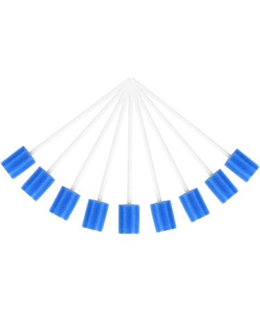 Oral Swabs 50 Pack - Disposable Dental Care Sponge for Men & Women | Toothbrush Sponge | Oral Cleaning (Blue) - Buy Online on GoSupps.com