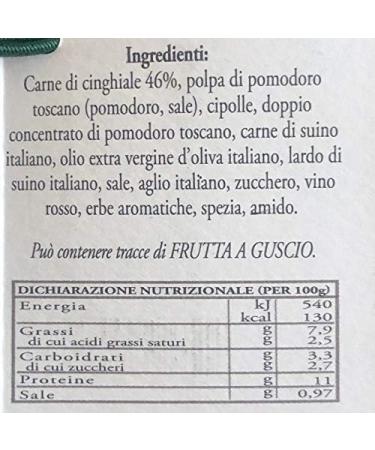  Casa Lombardi Wild boar stew sauce 180g - Buy Online on GoSupps.com