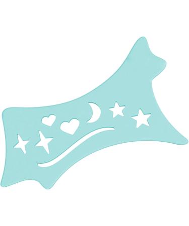 Eyeliners Stencils Wing Tips | Flexible Soft Eyeliners Tool - Contour Eye Liners Guide Reusable Cleaning Cloths for Women Blue - Buy Online on GoSupps.com