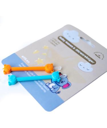 2-in-1 Noses & Ear Cleaners for Babies: Nose Tweezer & Ear Wax Remover Set - Safe Aspirator Alternative for Newborns & Toddlers - Buy Online on GoSupps.com