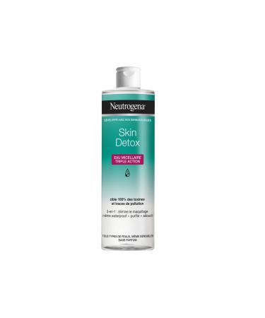 Neutrogena Acqua Micellare Skin Detox Triple Action 400 ml - Buy Online on GoSupps.com