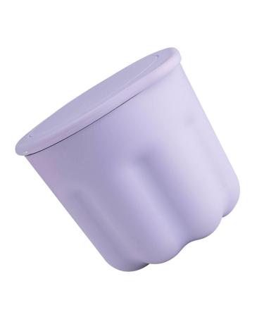 Cosmetic Brush Washer Mat Efficient Makeup TPR PP Brush Cleaner Cup for Travel ()