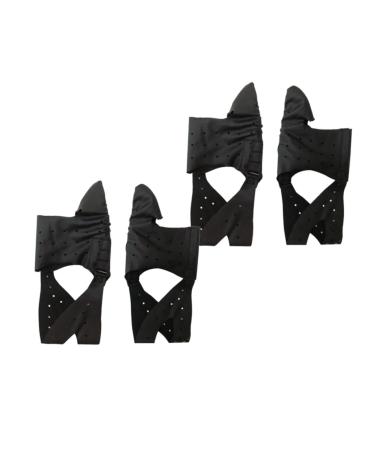2 Pairs Pedicure Accessories Corrector Leather Bracers Foot Hallux Splint Thumb Straighteners Belt Relief Protector Separators for Bunions Thumb Protector Gasket Feet