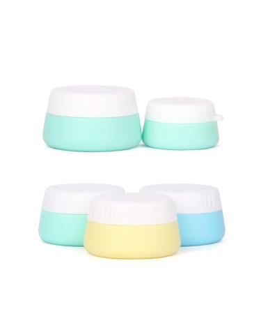 CHSEEO 3-Piece Silicone Travel Bottles & Cosmetic Containers - Nail Art Jars Lip Balm Cream Ointments & Jewelry Storage - Buy Online on GoSupps.com