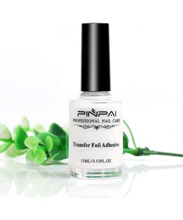 Sdattor 15 ml Transfer foil Gel Nail Polish soak Off led uv Gel Varnish Fast Dry Star Glue Stamp Gel foil NAR Art| | - - (Color: White) - Buy Online on GoSupps.com