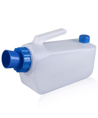 Urine Bottle 2000ml Male Urine Bottle Environmental Protection Portable Plastic Spill-Proof Urinal for Old Man Urine Collector Urinal System Urine Container