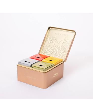 Ahmad Tea Tea Chest Four Caddy - 40 Enveloped Tea Bags - 40 Count - Buy Online on GoSupps.com