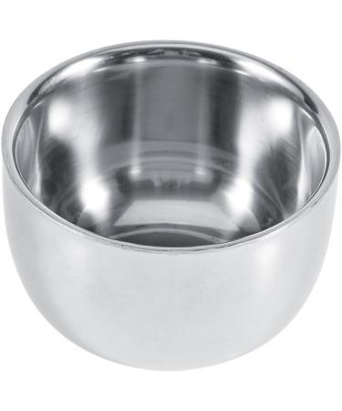Premium Stainless Steel Shaving Soap Bowl for Men | Shaving Foam Tool & Brush | Perfect for Smooth Shaves - Buy Online on GoSupps.com