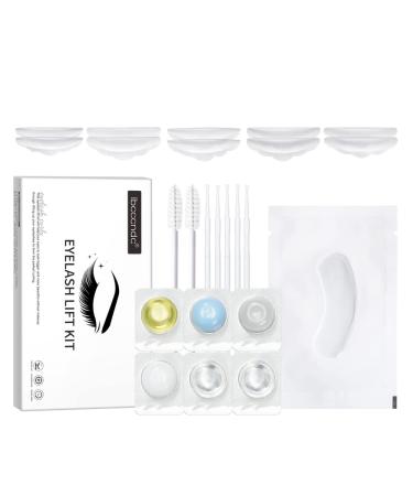 SHEEYOON Eyelash Lift Kit  Premium Lash Perm kit with Complete Tools  Natural Curly Long Lasting Eyelash Curling for Home & Salon