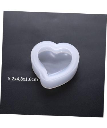 PRETYZOOM Resin Molds 9 pcs Use Drop Crystal White Silicone Heart Accessories Molds Home for DIY Store Cake Mold Shaped Mx3pcs Whitex3pcs - Buy Online on GoSupps.com
