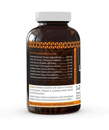 XONA Herbal Lax Light Senna Leaf Tablets - Natural 30ct Digestive Support - Buy Online on GoSupps.com