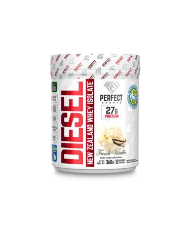 DIESEL - New Zealand Whey Protein Isolate 360g French Vanilla French Vanilla 360 g (Pack of 1)