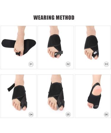 Hallux Valgus Correction - Orthopedic Support & Pain Relief for Men & Women | Comfortable Valgus Rail Protection - Buy Online on GoSupps.com