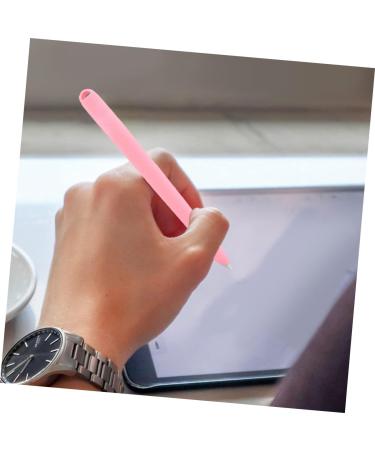 Mikikit 4-Part Pencil Case with Animal Pins - Soft Purple Sleeve & Shell Pink Holder Cute Silicone Pen Included | International Shipping - Buy Online on GoSupps.com