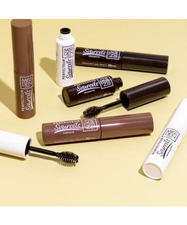 Eyebrow Perfector - Miss Den - 3 in 1 Eyebrow Mascara - Colors Densifies and Fixes - With Argan Oil - Shade 544 Brunette - Buy Online on GoSupps.com