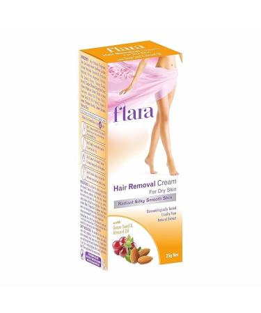 FLARA Hair Removal Cream for Dry Skin (25G) Beige